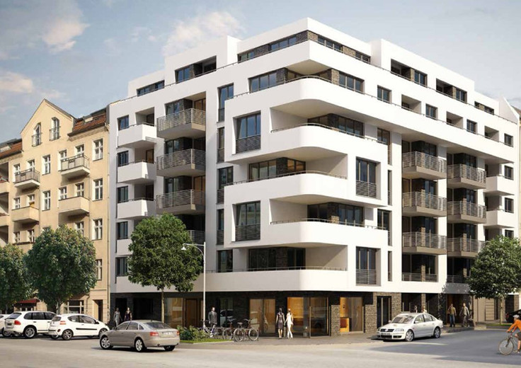 Eigentumswohnung kaufen in Berlin-Friedrichshain - Haus Faber - Haus Fogat, Schreinerstraße