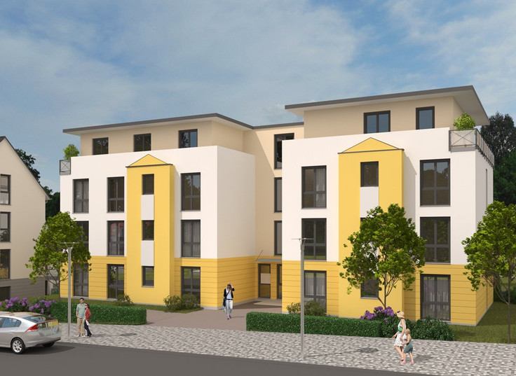 Eigentumswohnung kaufen in Friedrichsdorf - Bonjour la vie, Hugenottenstraße 124 und 126A