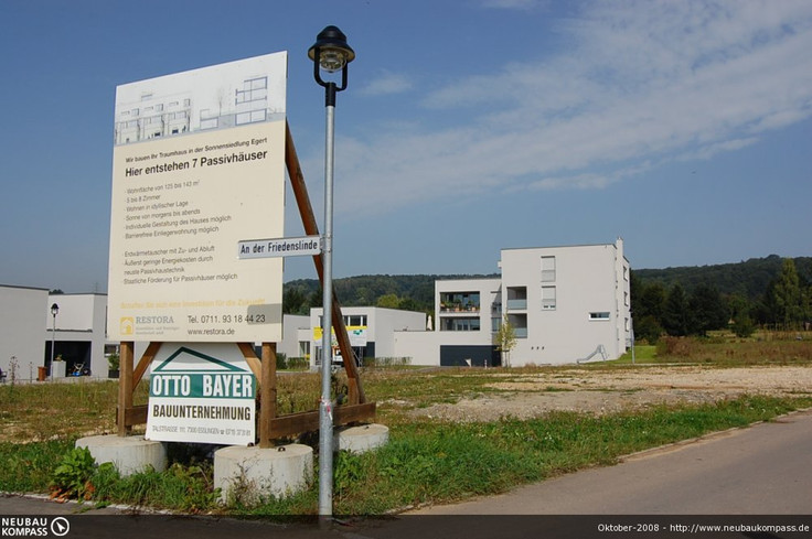 Reihenhaus, Haus kaufen in Esslingen am Neckar - Passivhäuser an der Friedenslinde, An der Friedenslinde