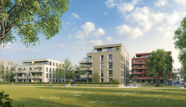 Eigentumswohnung kaufen in München-Schwabing - Park Cubes, Max-Bill-Straße