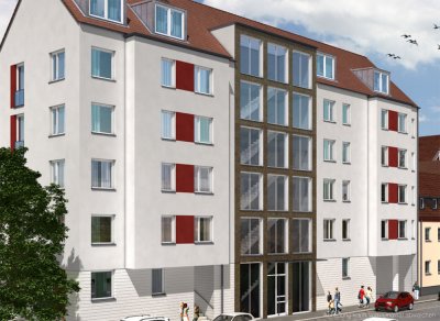 Bauobjekt: Citynahe Lage: Wöhrd Apartments in Nürnberg