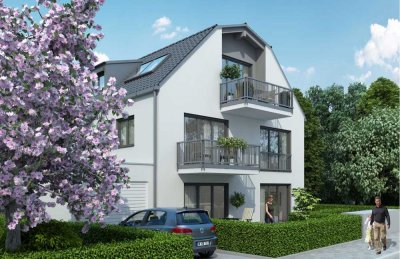 Bauobjekt: Verkaufsstart einer Doppelhaushälfte in Kirchtrudering