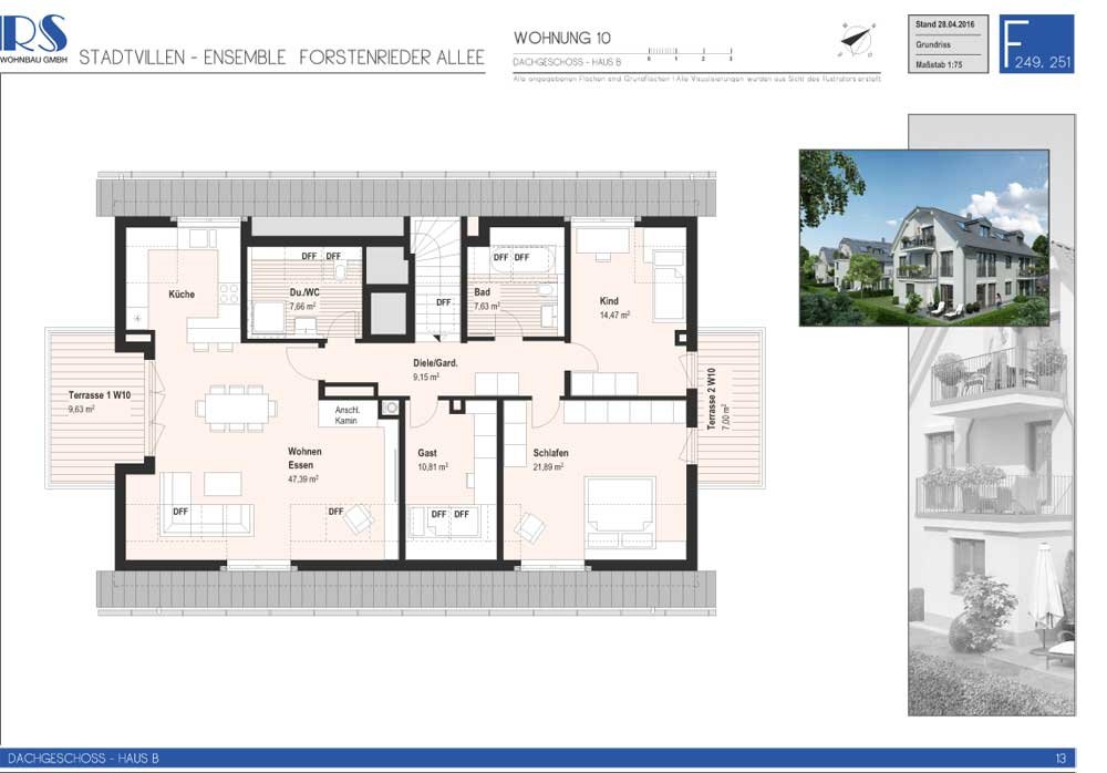 Stadtvillenensemble Forstenrieder Allee MünchenForstenried Neubau