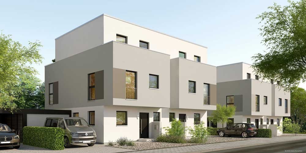 Bild Neubau Doppelhäuser Hessenring Karben