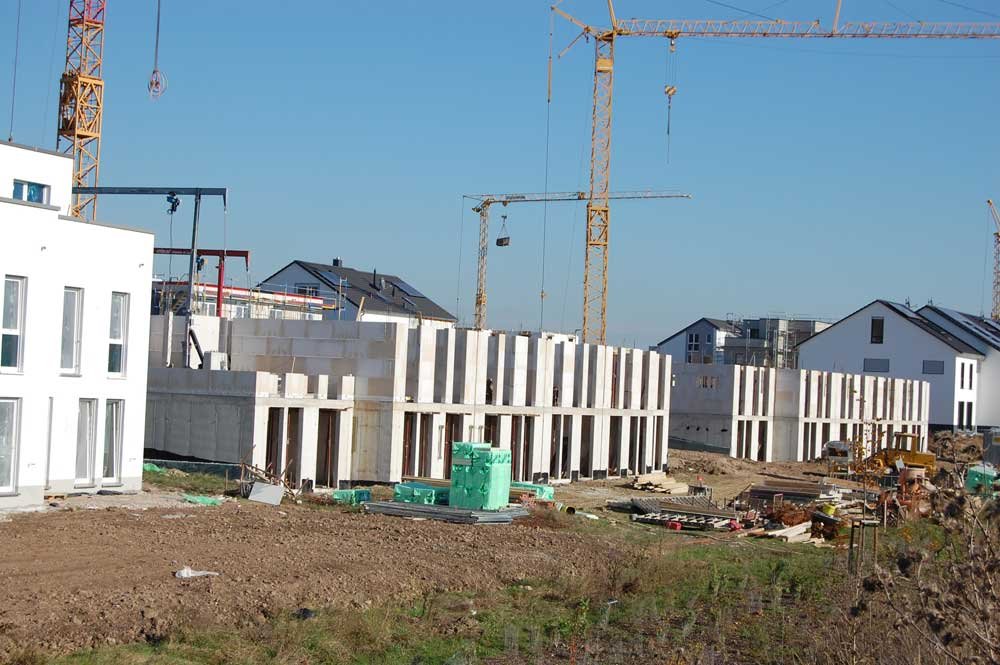 Bilder Neubau Häuser Rosetta-Vogt-Straße Bodenheim
