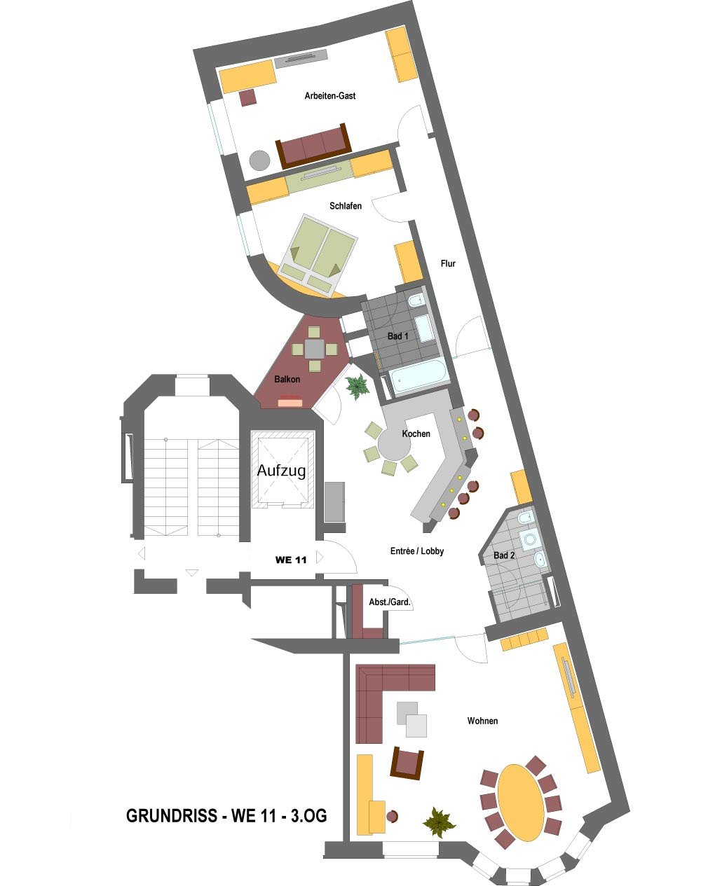 Georgen Residenz | Kernsanierung von 16 Eigentumswohnungen | Georgenstr. 1, | 86152 Augsburg / Innenstadt