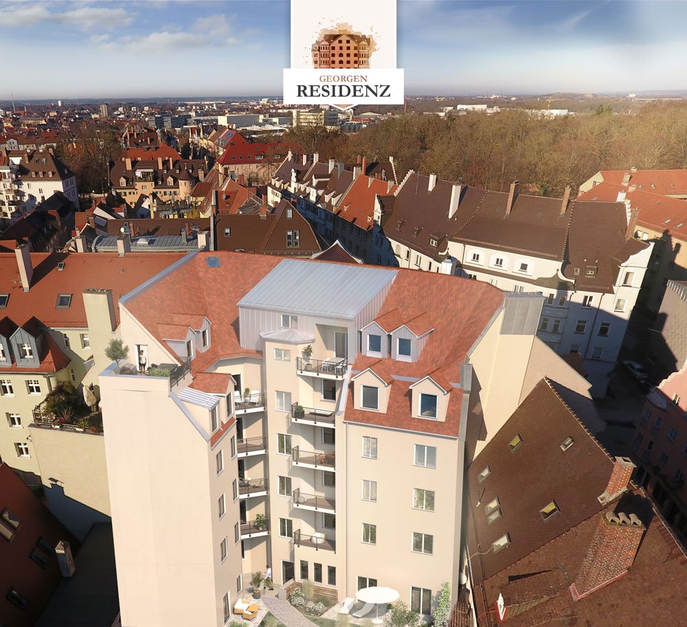 Georgen Residenz | Kernsanierung von 16 Eigentumswohnungen | Georgenstr. 1, | 86152 Augsburg / Innenstadt
