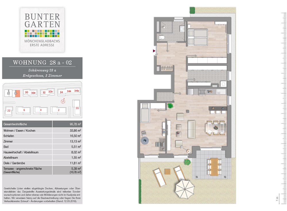 Bunter Garten Eigentumswohnungen Mönchengladbach Neubau