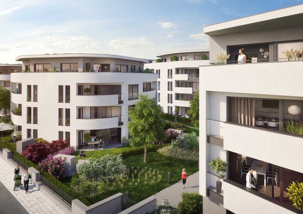 Bilder Neubau Eigentumswohnungen Westlife Riedberg