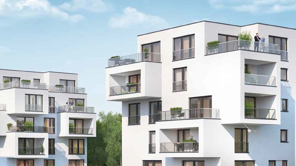 Bilder Neubau Eigentumswohnungen Max-Pechstein-Straße Ludwigshafen