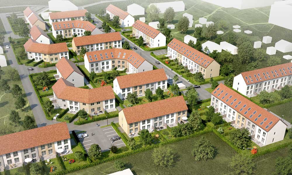 Hallesche Gärten Schkeuditz Neubau Reihenhaus kaufen