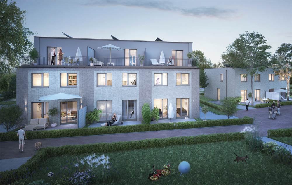 OS29 Billstedt HamburgBillstedt Neubau Reihenhaus kaufen