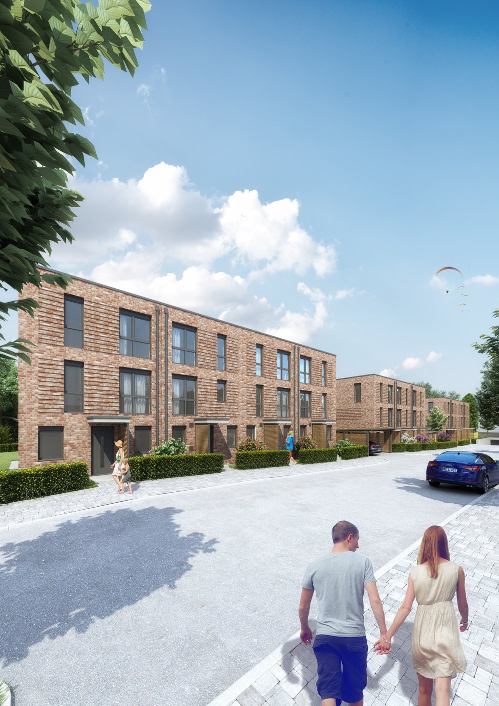 Lohbrügger Gärten HamburgLohbrügge Neubau Reihenhaus kaufen