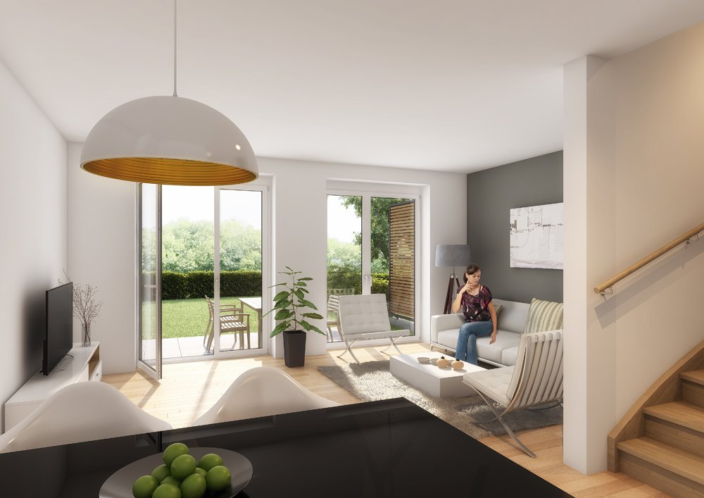 Lohbrügger Gärten HamburgLohbrügge Neubau Reihenhaus kaufen