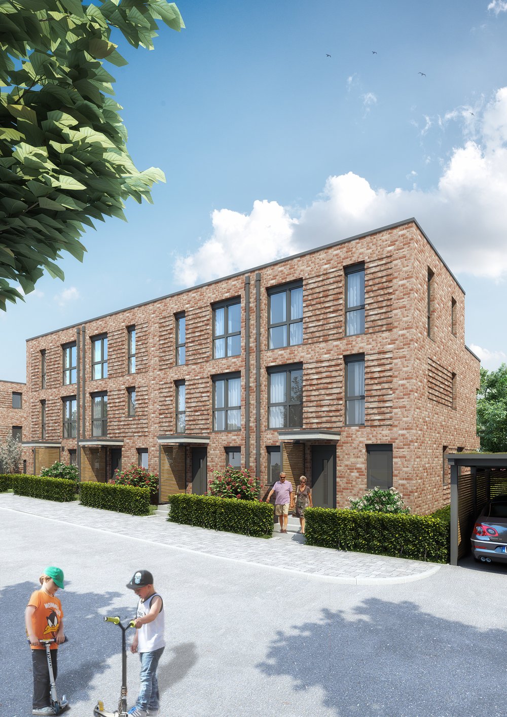 Lohbrügger Gärten HamburgLohbrügge Neubau Reihenhaus kaufen