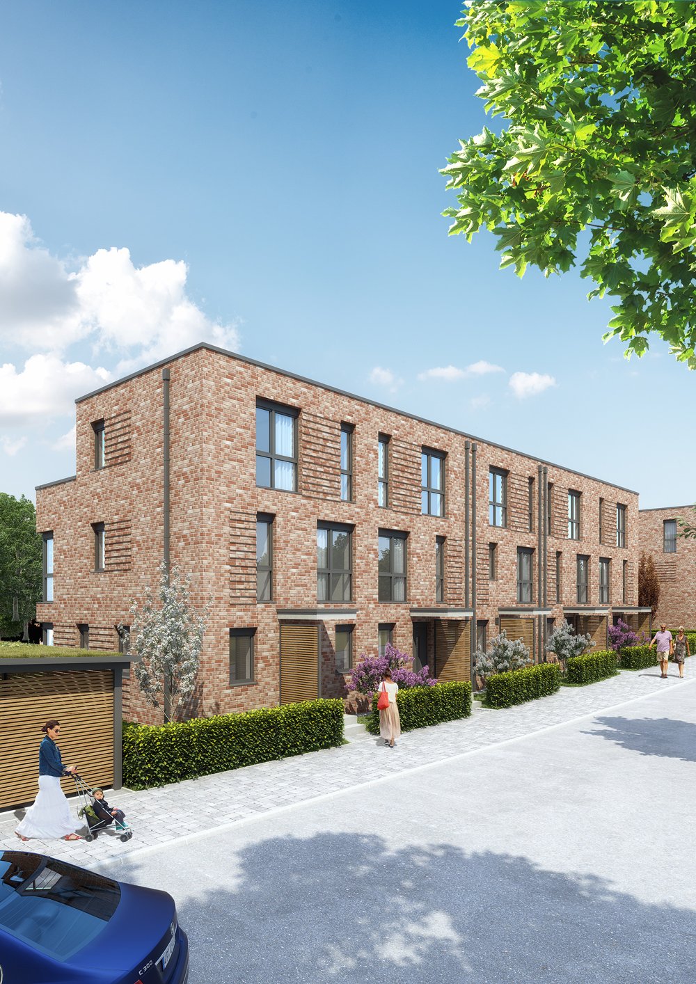 Lohbrügger Gärten HamburgLohbrügge Neubau Reihenhaus kaufen