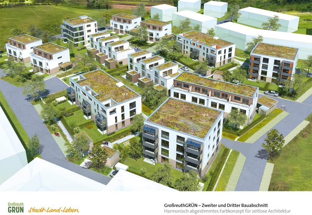 Großreuth Grün STIL 58 NürnbergGroßreuth bei Schweinau Neubau