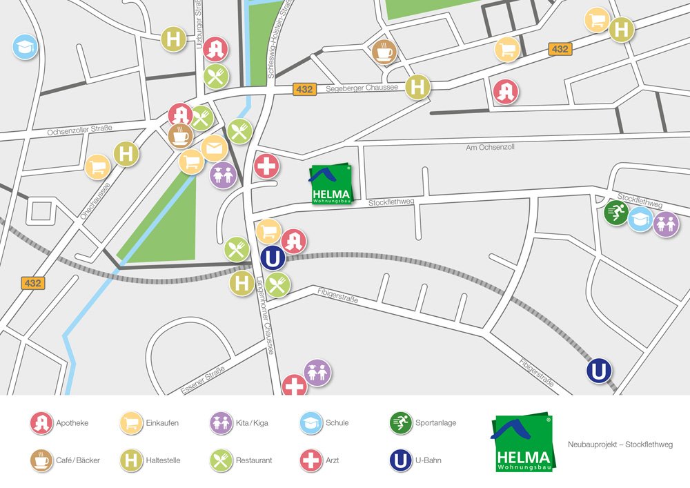 Hamburg-Langenhorn - Stockflethweg - Hamburg-Langenhorn - HELMA
