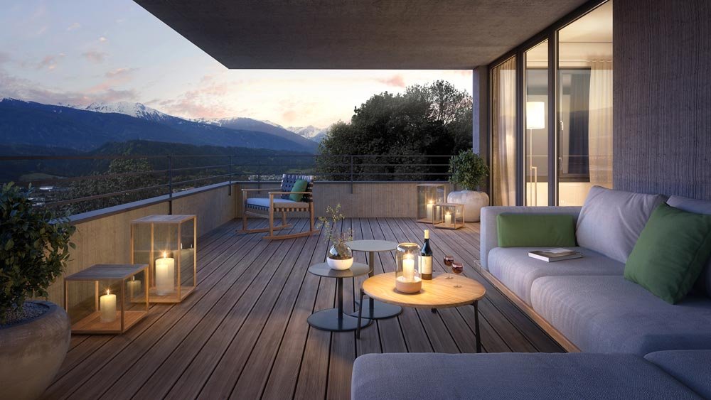 Sonnenschlössl Innsbruck InnsbruckHötting Neubau Eigentumswohnung