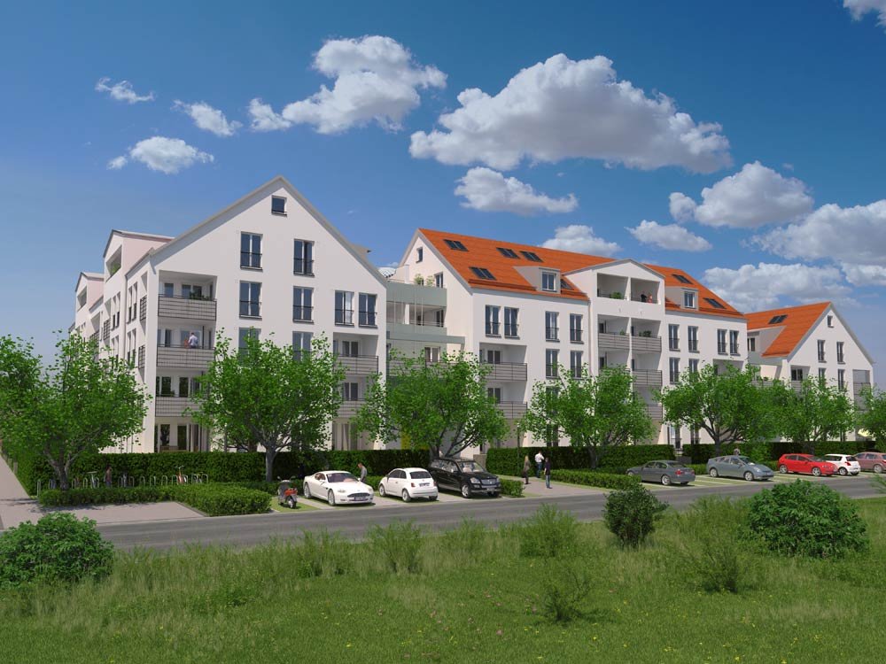 Bilder Neubau Eigentumswohnungen Jagdstraße -Josef-Scheuerl-Straße Freising