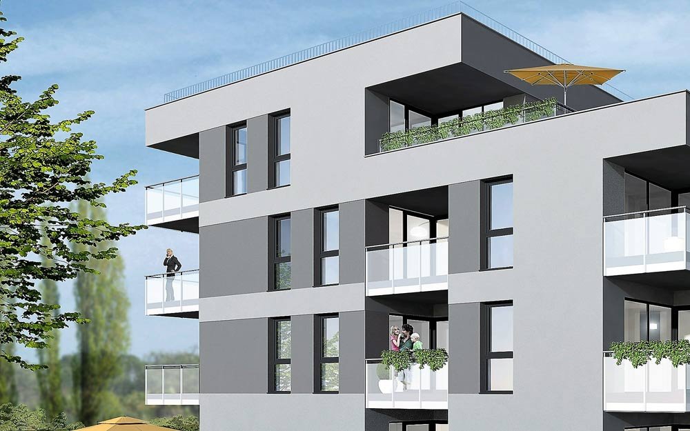 Bilder Neubau Eigentumswohnungen Eltinger Straße Leonberg