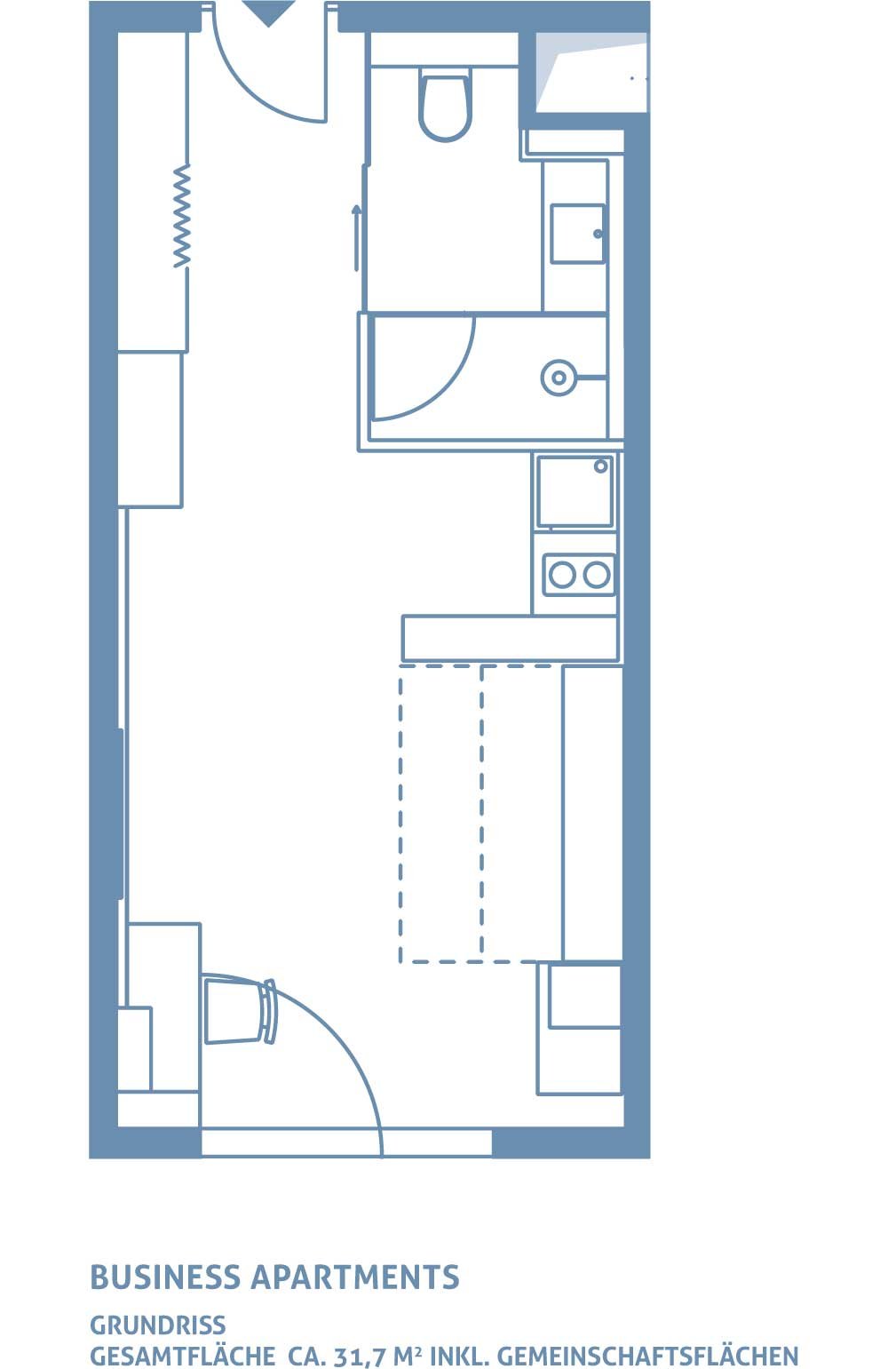 Donau Side Studio Apartments Ingolstadt Neubau Eigentumswohnung kaufen
