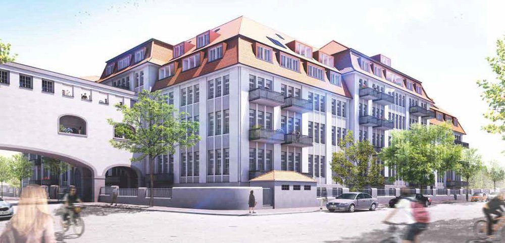 Bilder Neubau Historische Tabakfabrik Striesen