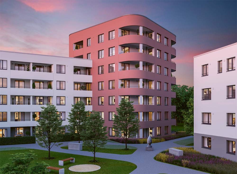 Bilder Neubau Eigentumswohnungen - KULT.QUARTIER Augsburg