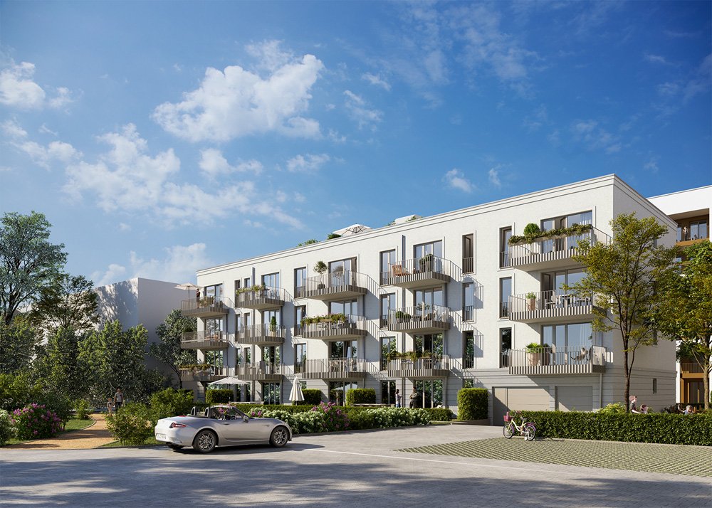 Stadtwohnungen am Kunstpark Regensburg Neubau Eigentumswohnung kaufen