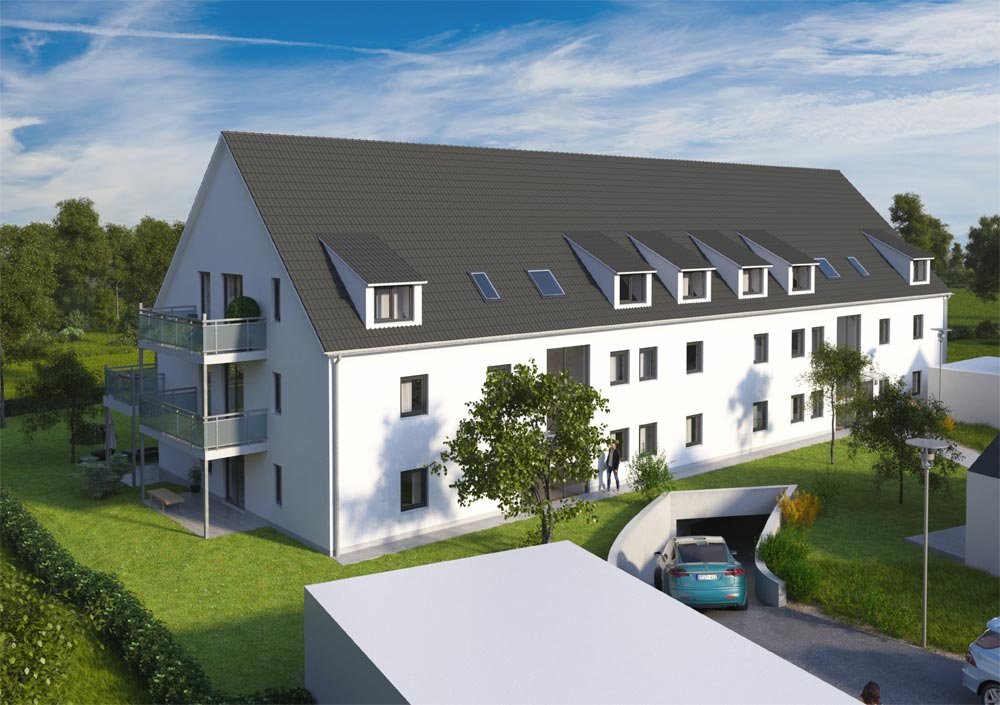 Bilder Neubau Eigentumswohnungen Neuburger Straße Augsburg