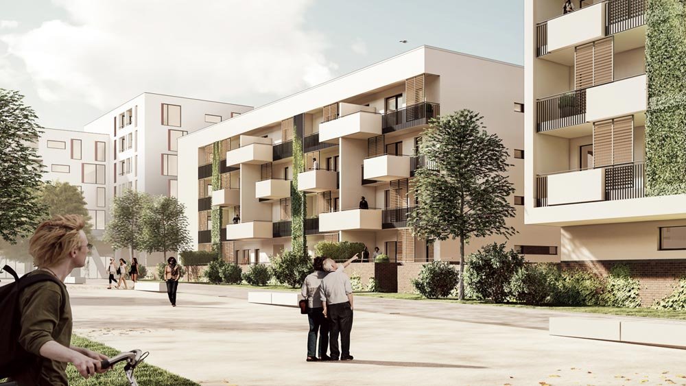 heiligkreuz 4tel Mainz MainzWeisenau Neubau Eigentumswohnung kaufen