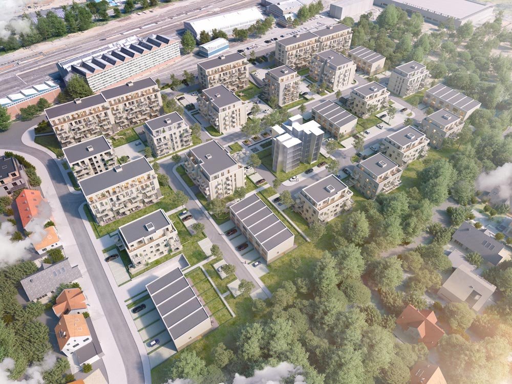 Bilder Neubau von Eigentumswohnungen im Rheintal Quartier in Wesseling