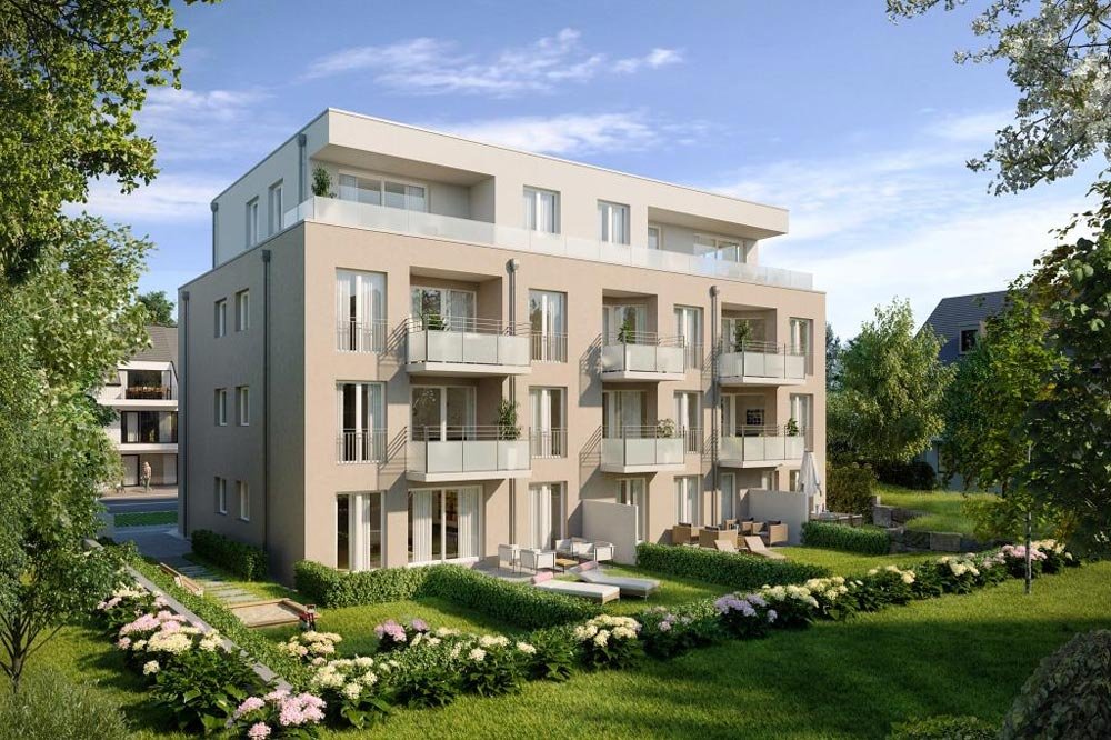 Bilder Neubau Eigentumswohnungen Freda-Wüsthoff-Straße Bietigheim-Bissingen
