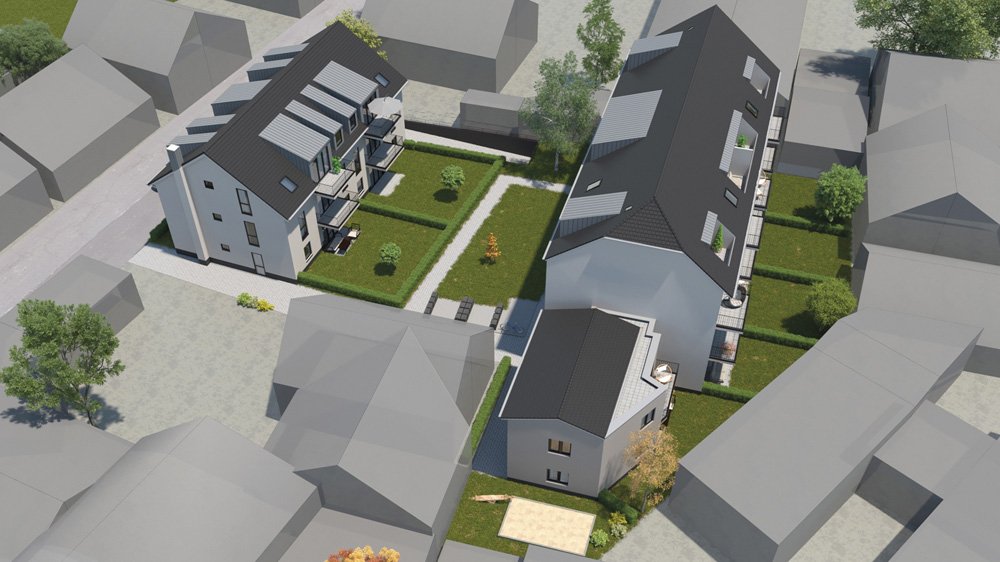 Hof Ensemble MainzKostheim WiesbadenMainzKostheim Neubau