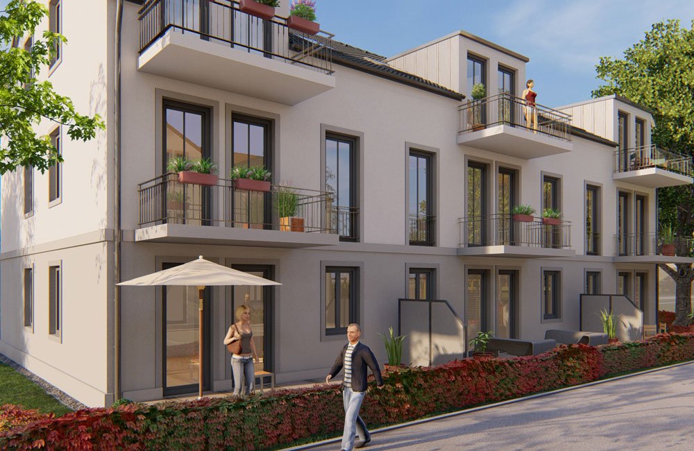 Wohnen an den Obstwiesen PotsdamBornim Neubau Eigentumswohnung kaufen