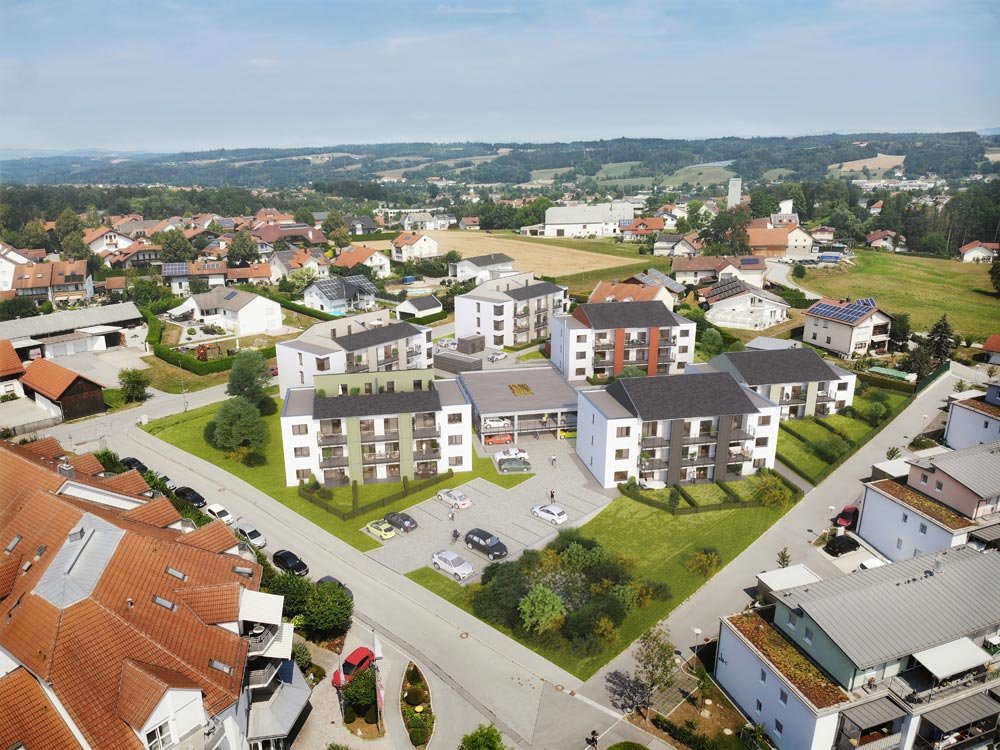 Bilder Neubau Eigentumswohnungen Fürstenzeller Straße Passau