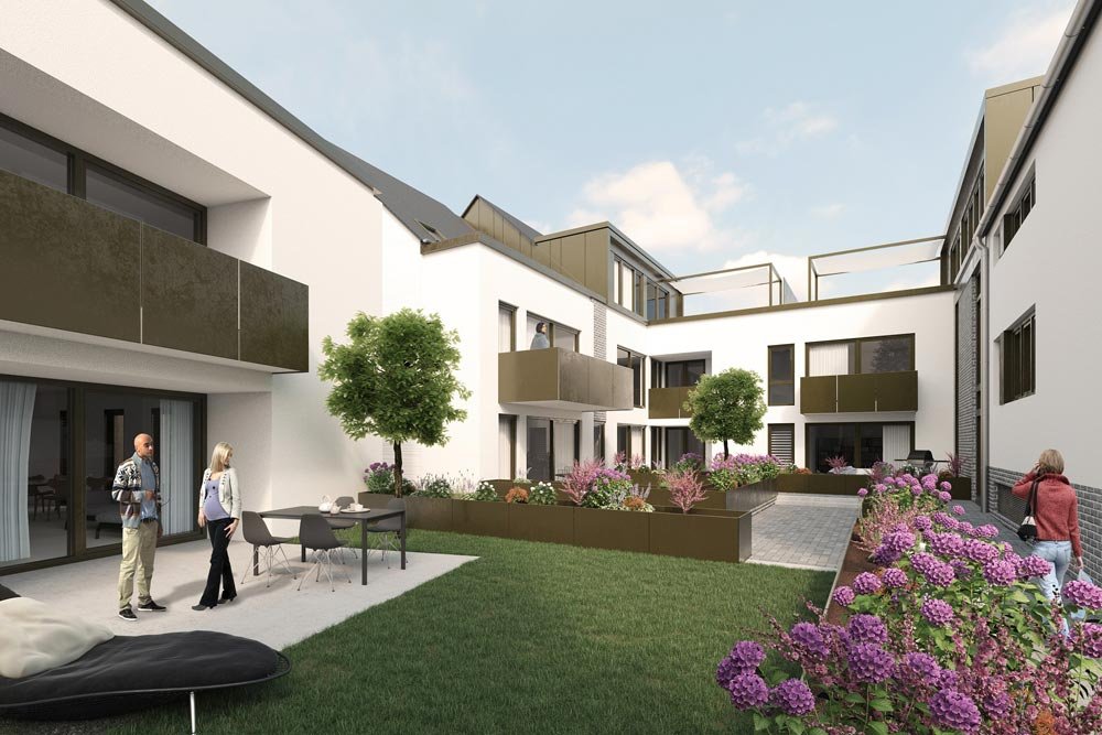 Der Dreiseithof MainzDrais Neubau Eigentumswohnung kaufen