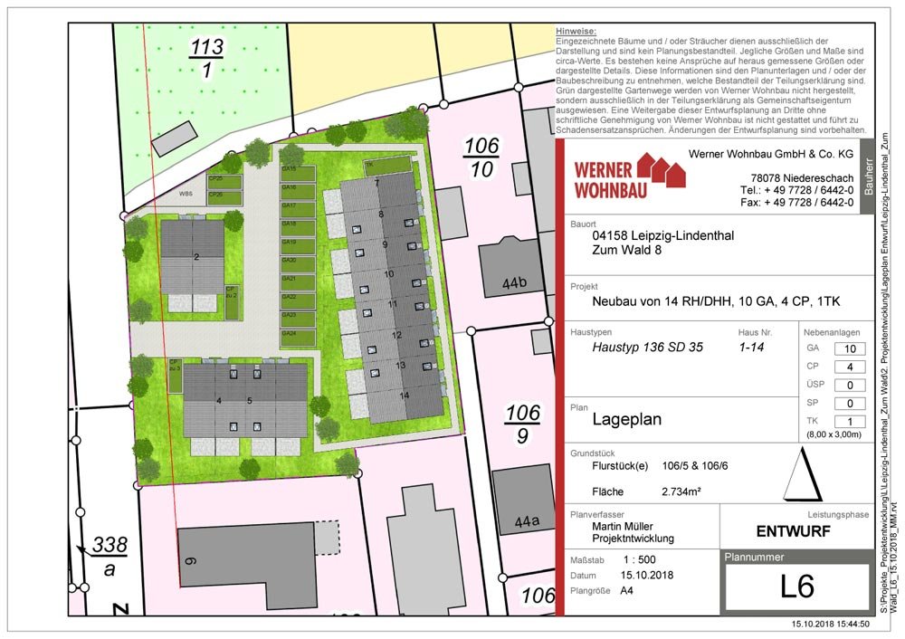 Zum Wald 8 LeipzigLindenthal (Leipzig) Neubau Reihenhaus kaufen