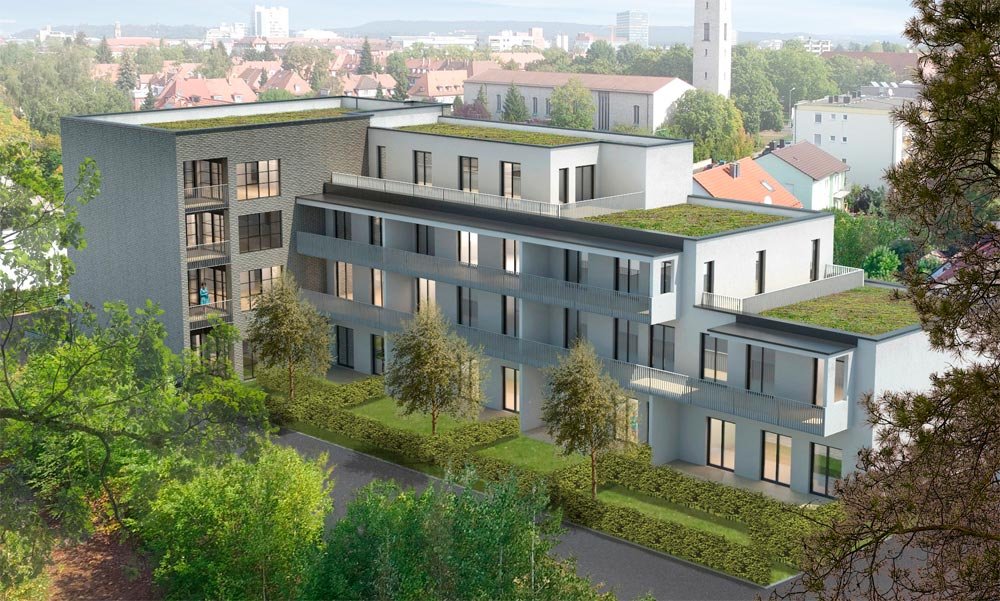 Ohm Gärten Erlangen ErlangenRathenau Neubau Eigentumswohnung kaufen