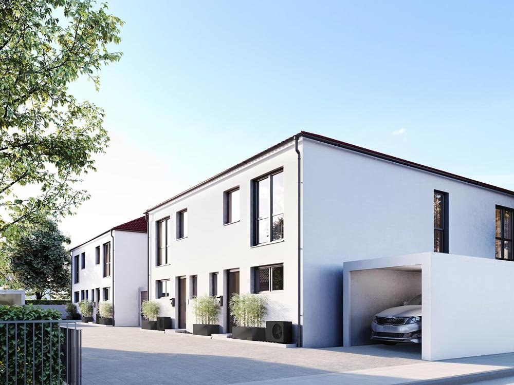Bilder Neubau Häuser Augsburger Straße Schwabmünchen