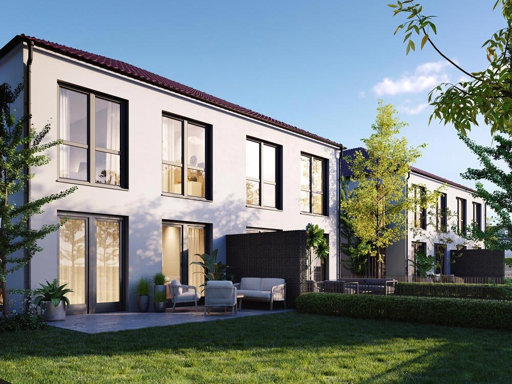 DOMUS Toskana Schwabmünchen Schwabmünchen Neubau Doppelhaushälfte