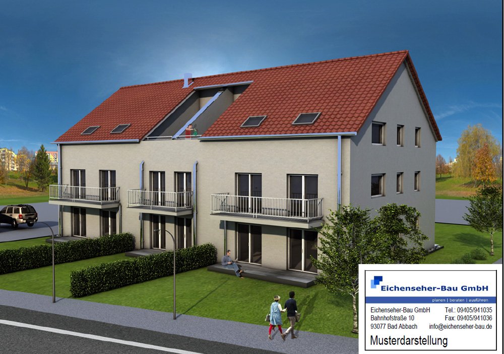 Visualisierung Neubauprojekt An der Irler Höhe 36a in Regensburg