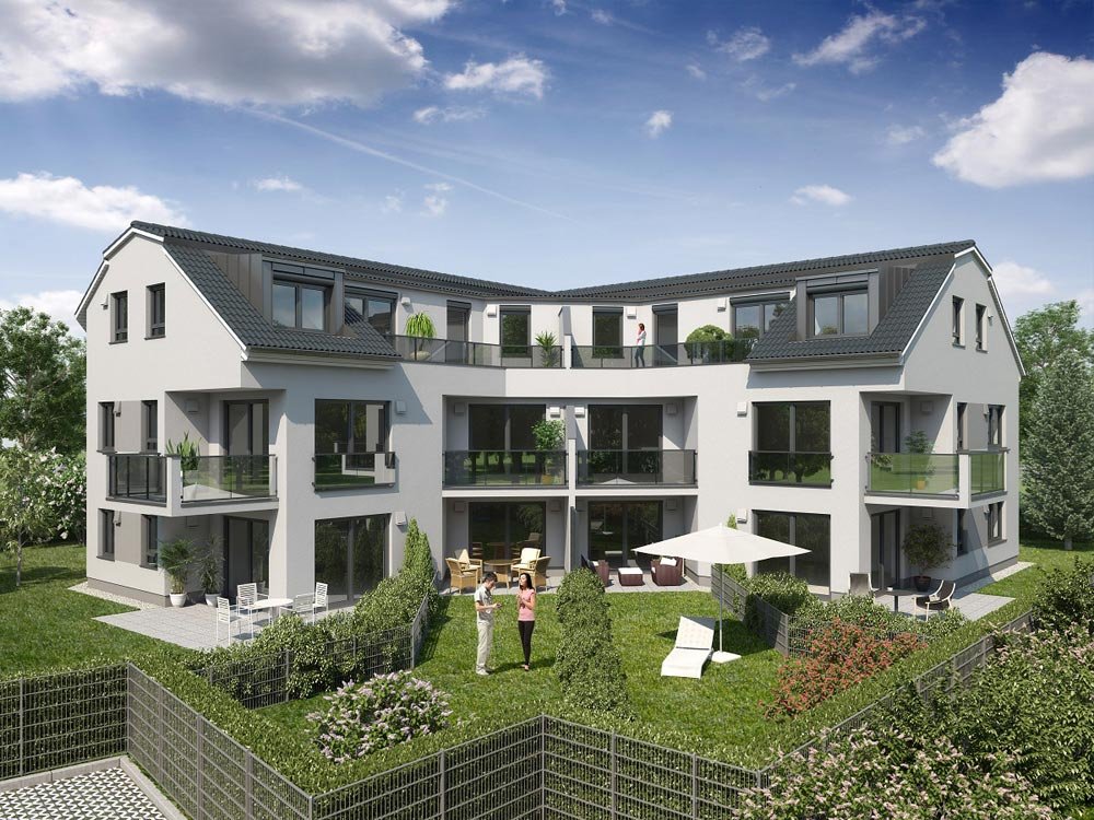 Bilder Neubau Eigentumswohnungen Münchner Straße Hohenlinden