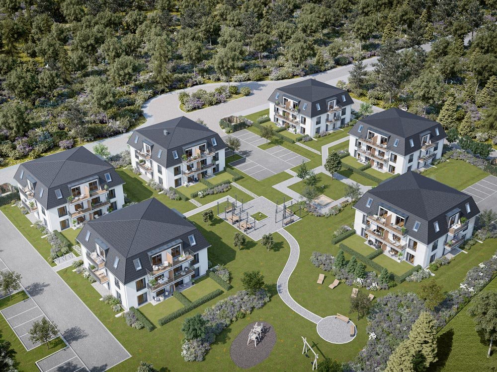 Bilder Neubau Eigentumswohnungen Schillerpromenade Hohen-Neuendorf