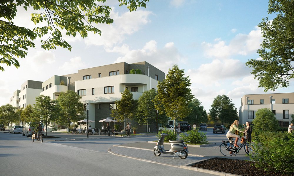 Bilder Neubauprojekt Römerquartier in Langen bei Frankfurt