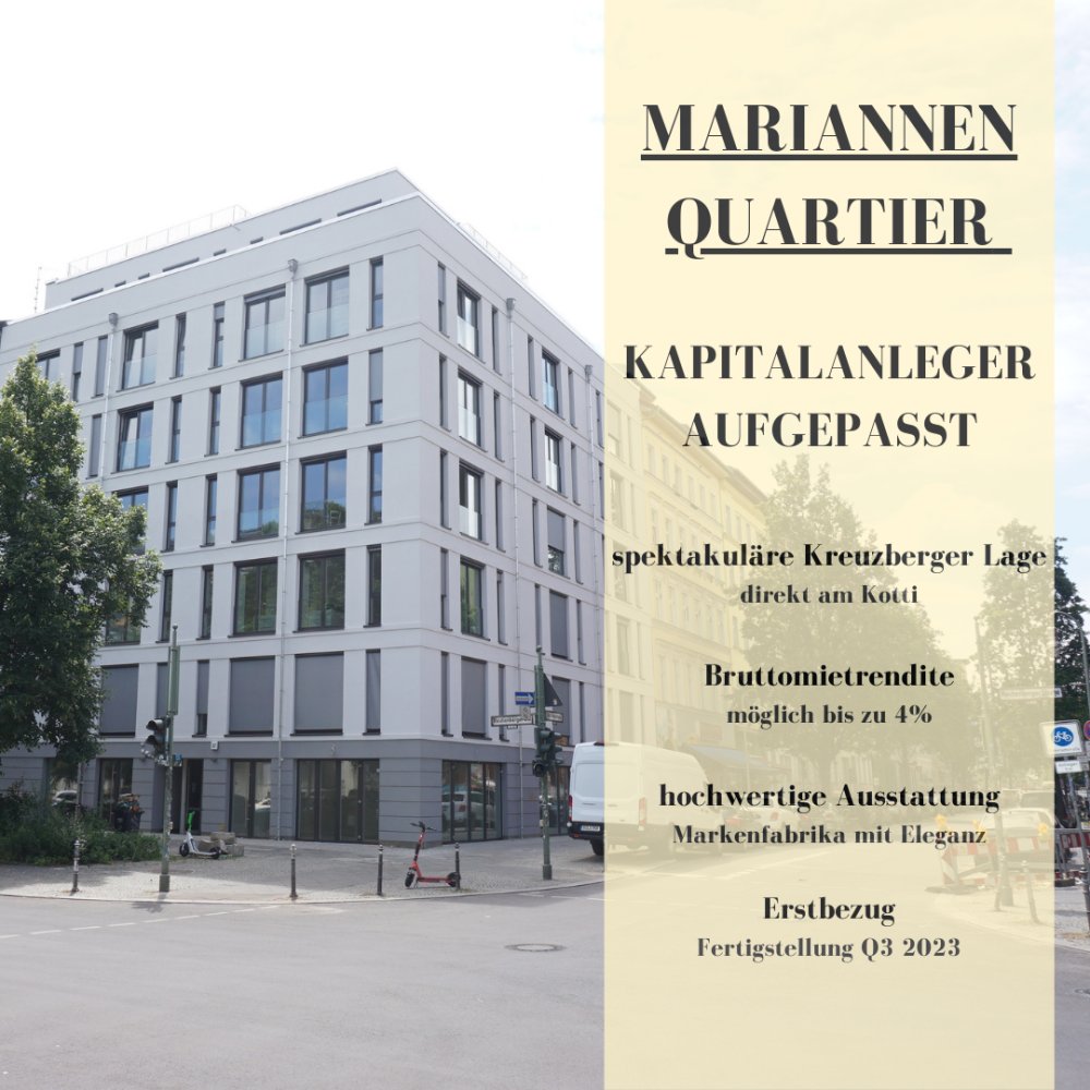 Bild Neubauprojekt Mariannen Quartier