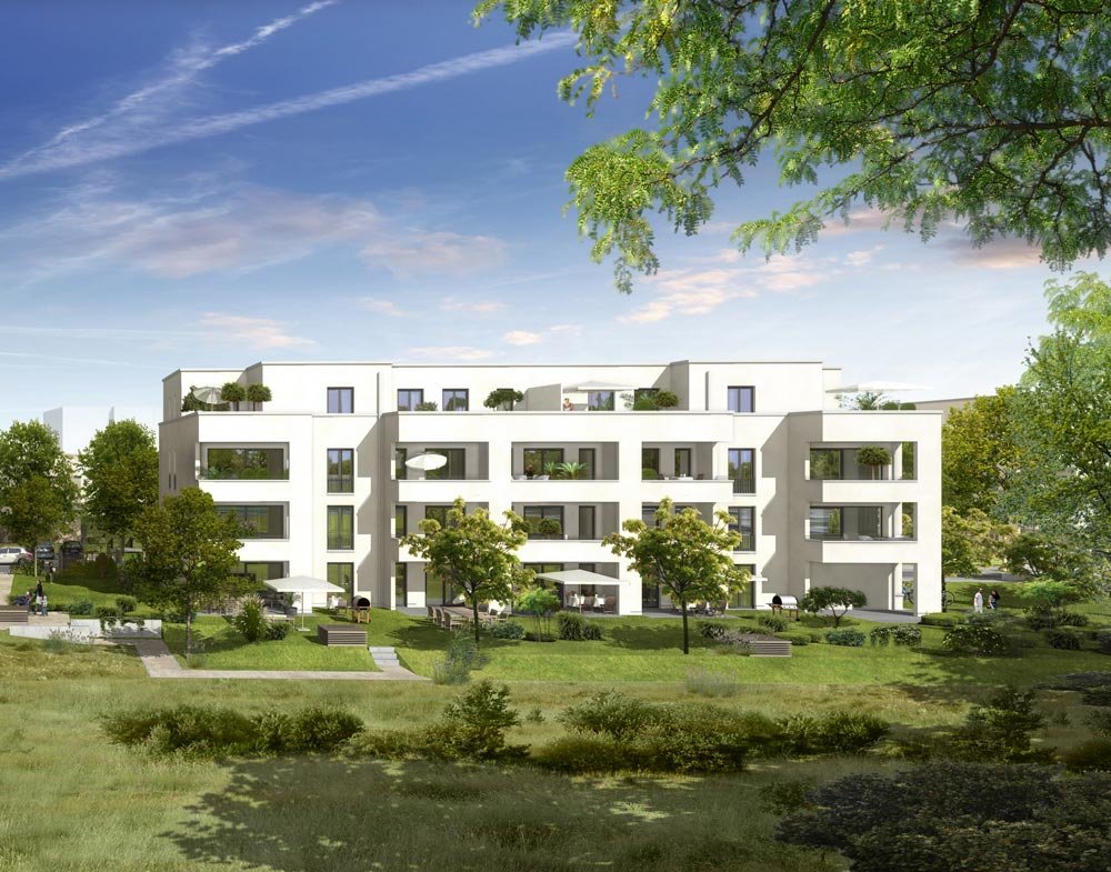 Bilder Neubau Eigentumswohnungen Anny-Schlemm-Straße Neu-Isenburg