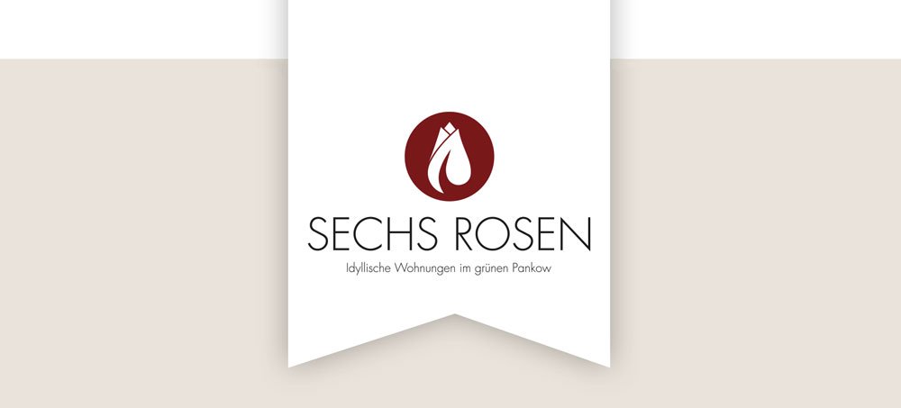 Logo Neubauprojekt SECHS ROSEN, Berlin