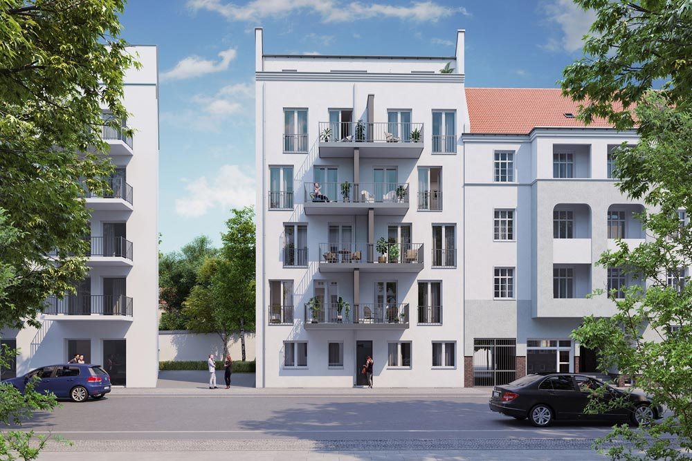 Bilder Neubau Eigentumswohnungen Einbecker Straße Berlin