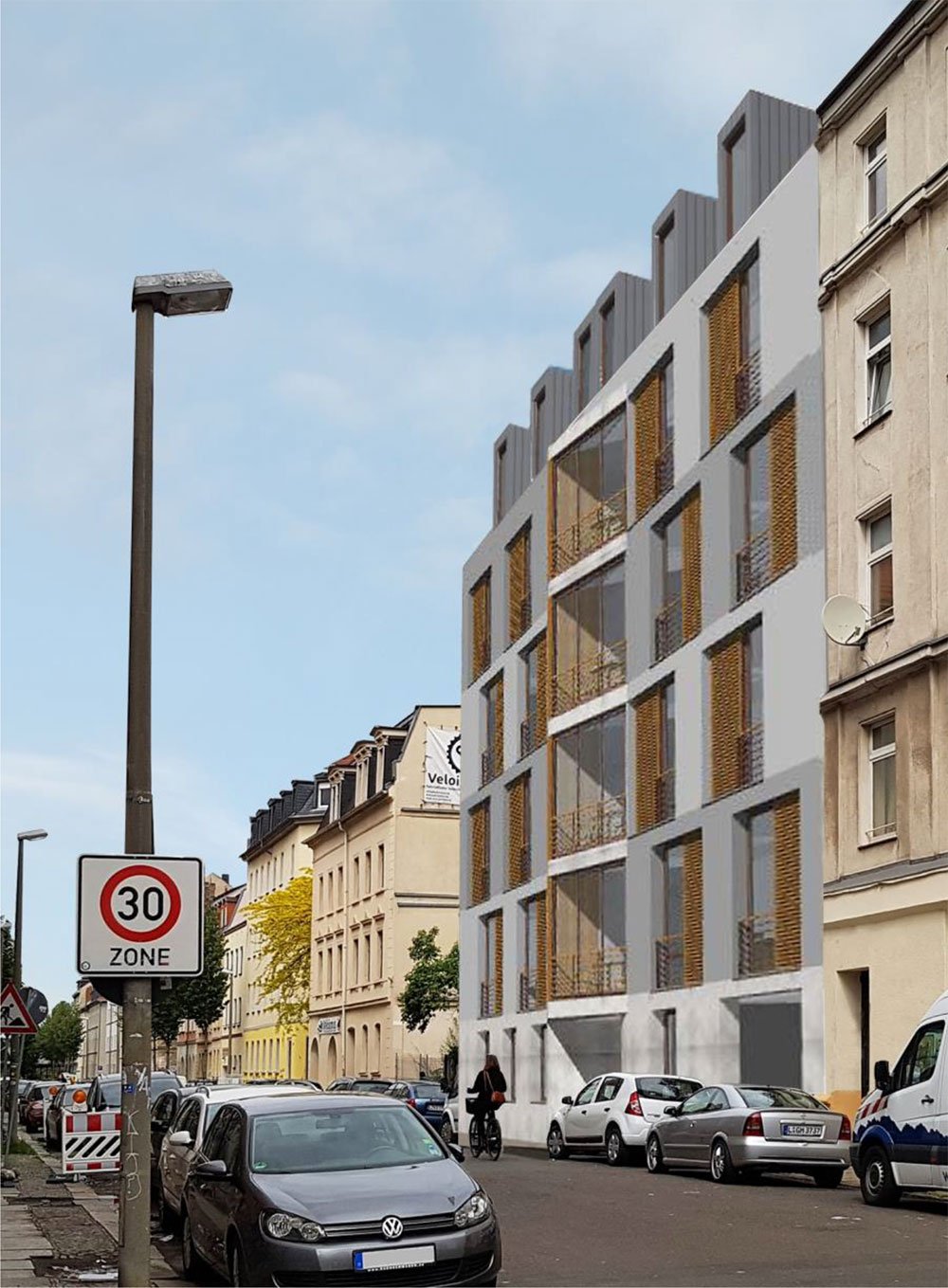 Bild Neubauprojekt Eigentumswohnungen Neustädter Straße 20, Leipzig Neustadt-Neuschönefeld